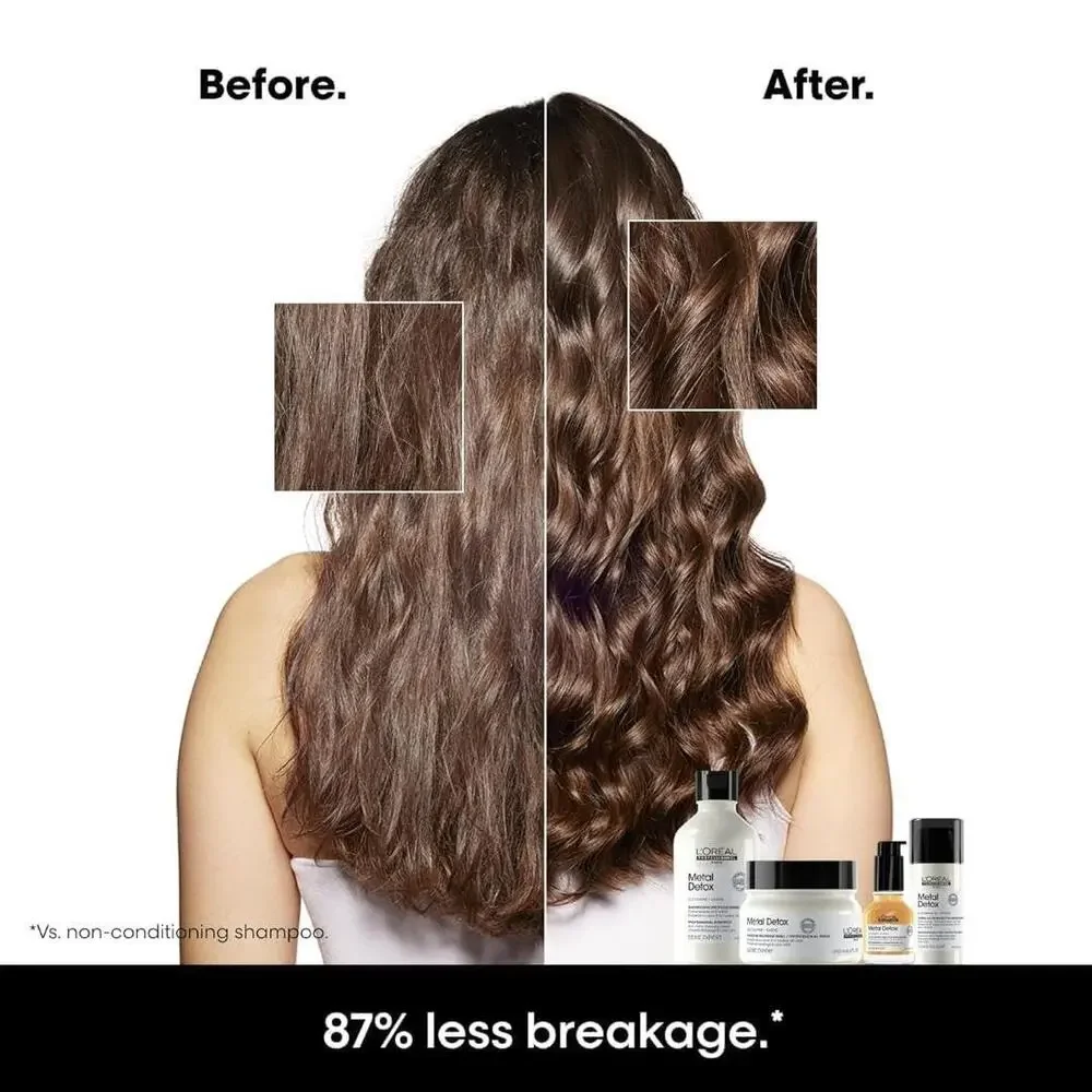 L'Oréal Professionnel Paris Metal Detox Shampoo - Sulfate-Free Anti-Breakage